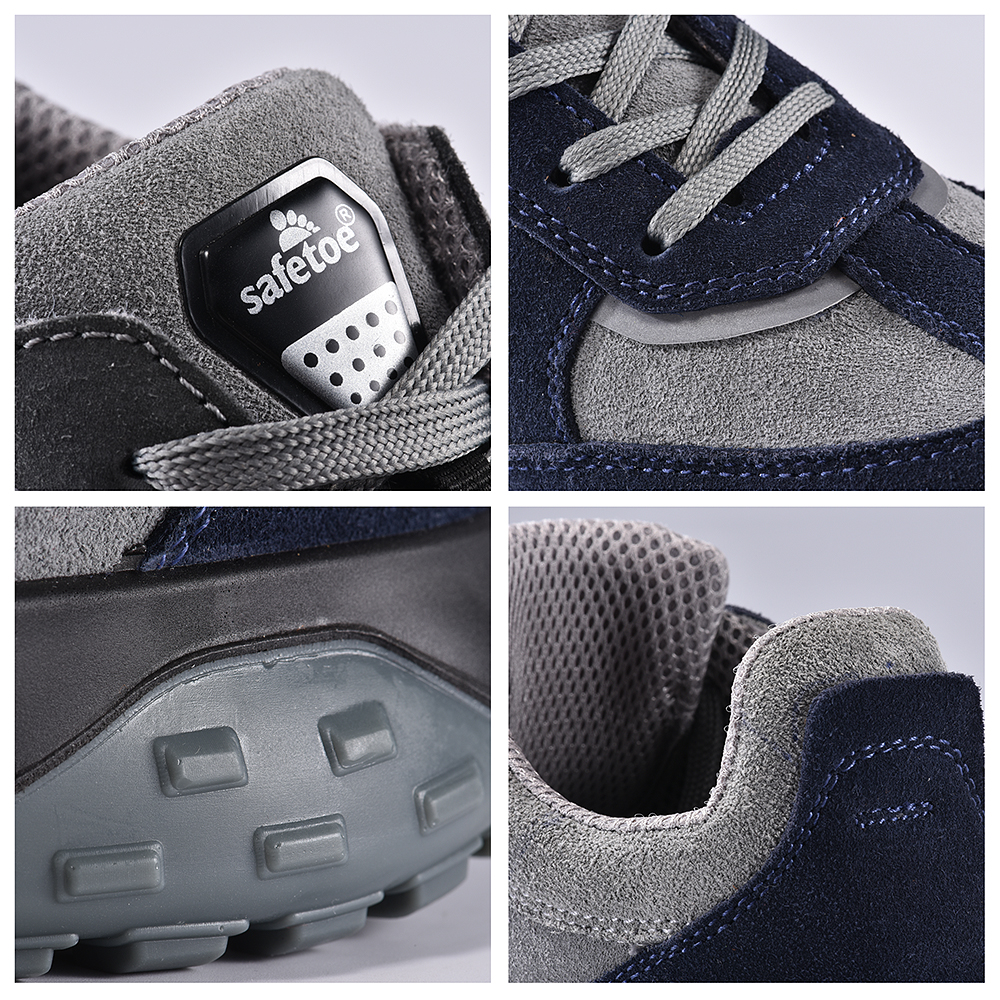 Sapatos de segurança esportivos respiráveis ​​L-7508 Antelope Blue